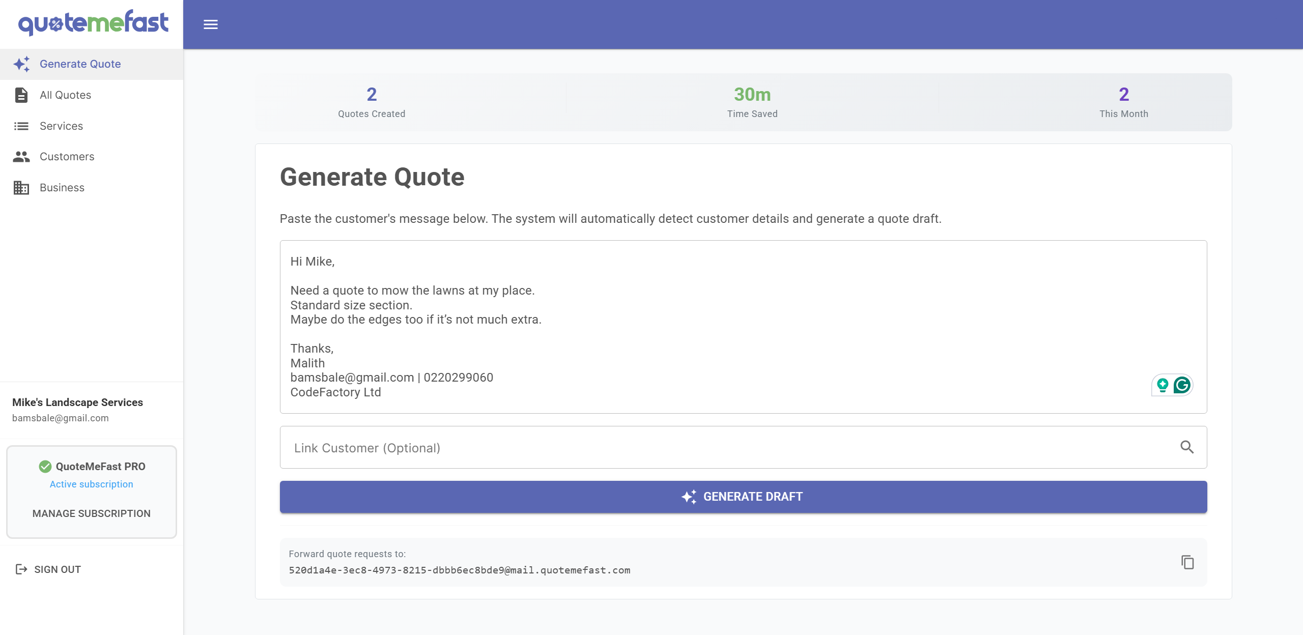 QuoteMeFast – Faster Quotes, More Jobs gallery image