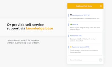 HelpCrunch Widget 3.0 gallery image