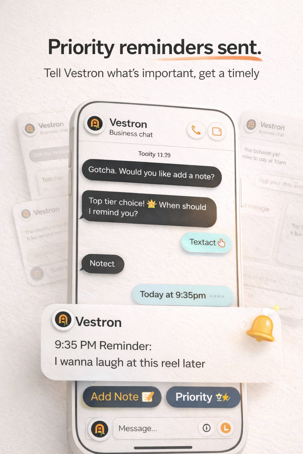 Vestron - Screenshot 2 showing product features and functionality