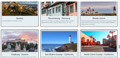 E-Bike Facts Incentive Finder gallery image