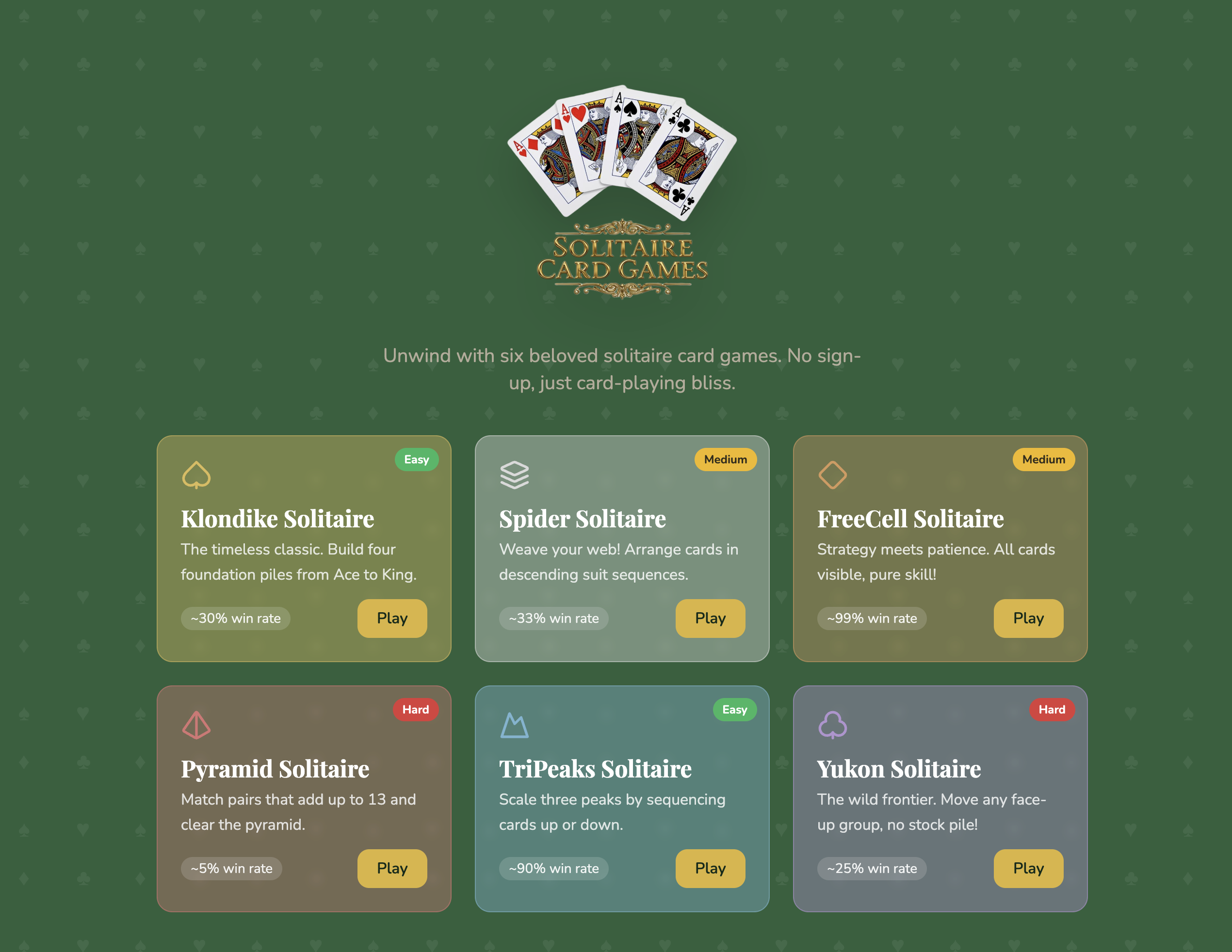  Solitaire Card Games Online gallery image