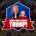 Trump vs Hilary - Minesweeper like game