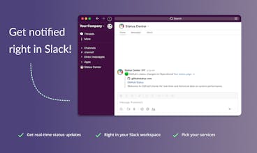 Status Center for Slack gallery image