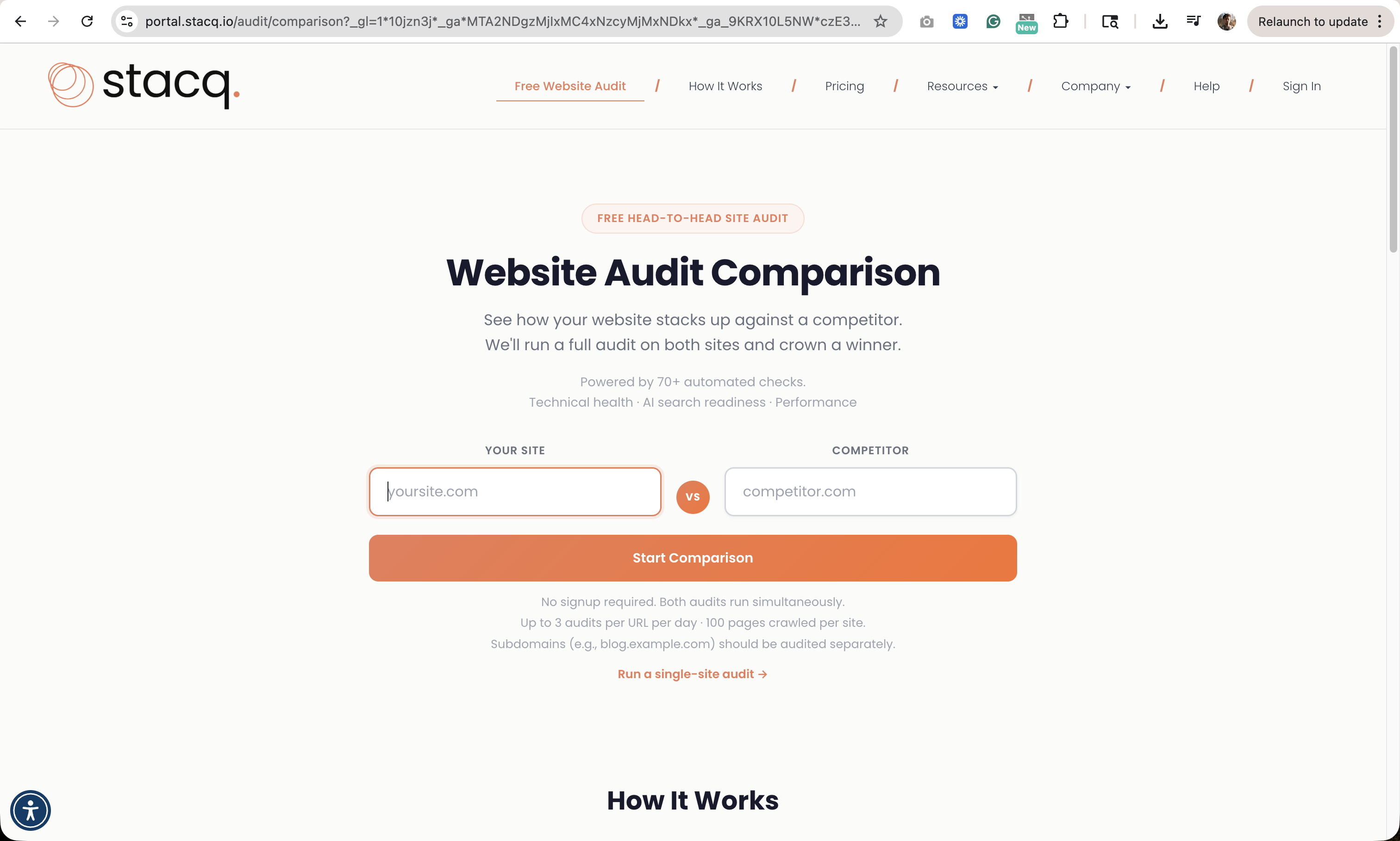 Free Site Audit Tool  gallery image