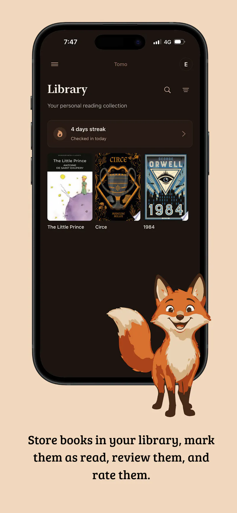 Tomo: Read and Track screenshot 3