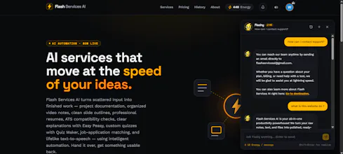 Flash Services AI gallery image