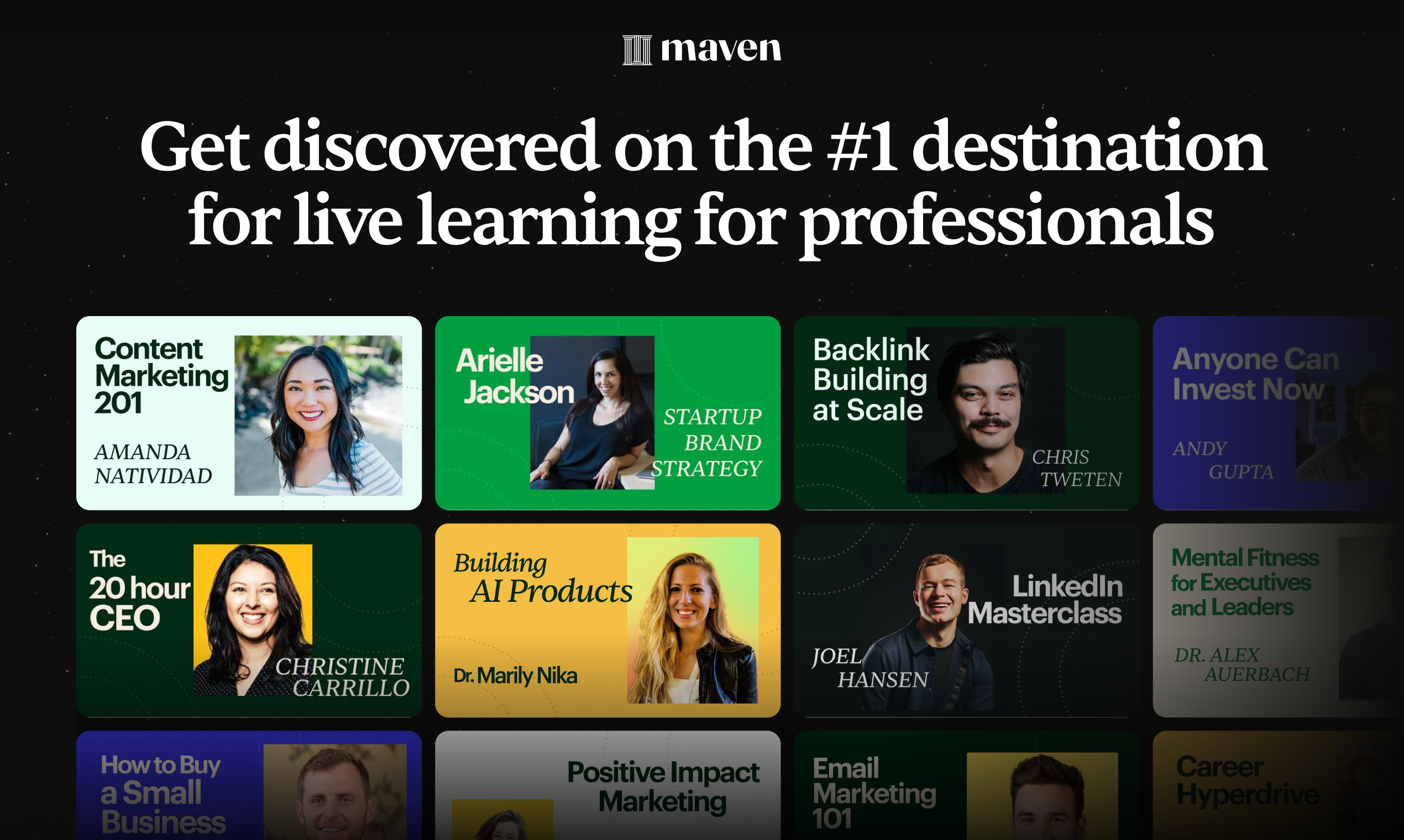 Maven Course Builder - Заработайте 6 цифр, обучающих то, что вы любите медиа 5