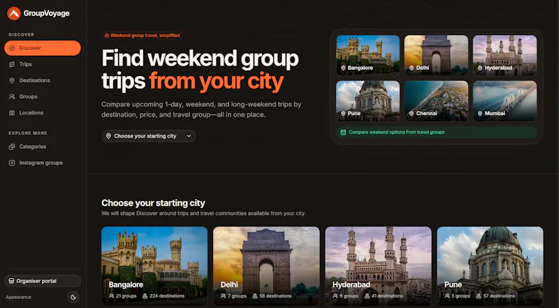 GroupVoyage 1.0 screenshot 1