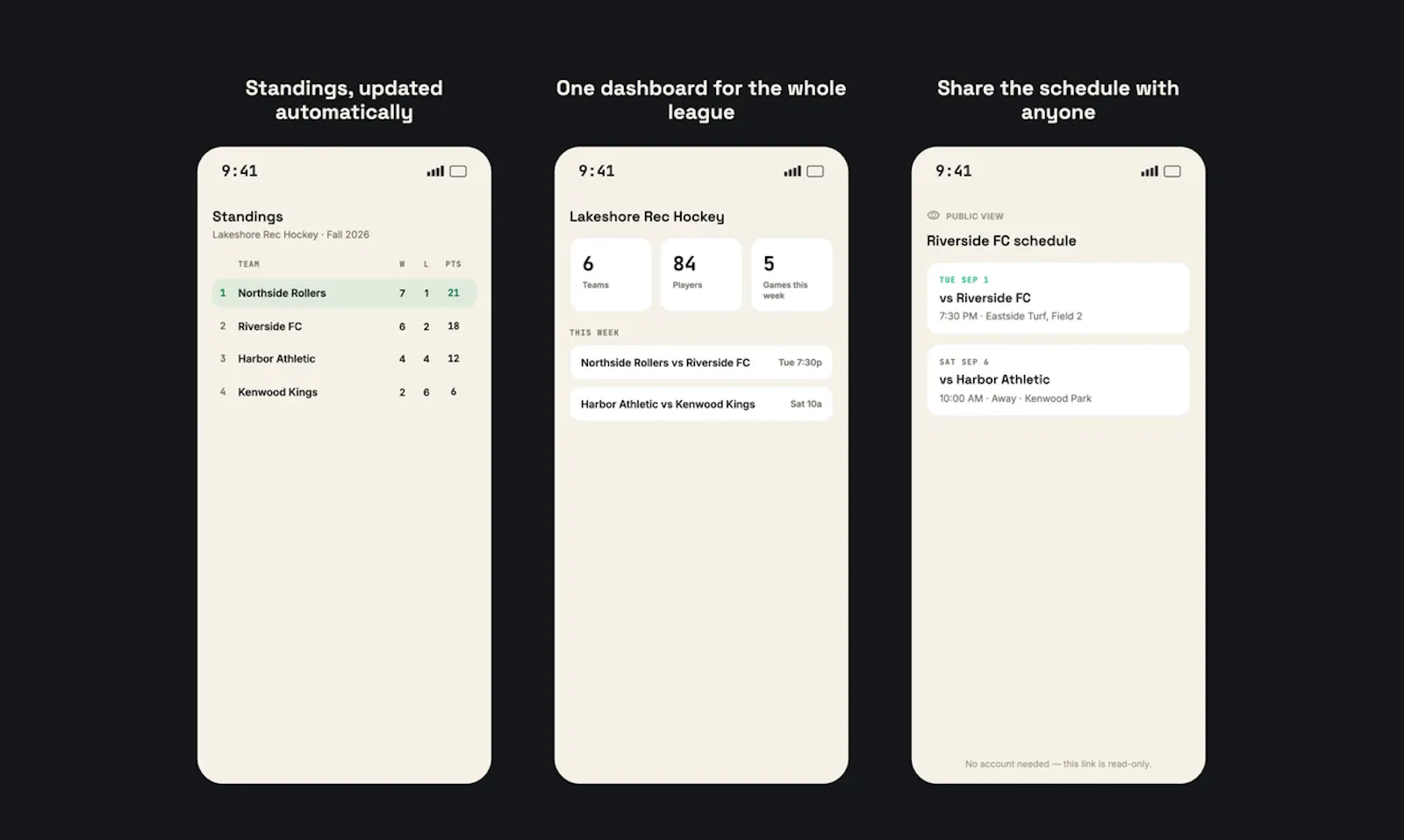 Rinkmate screenshot 5