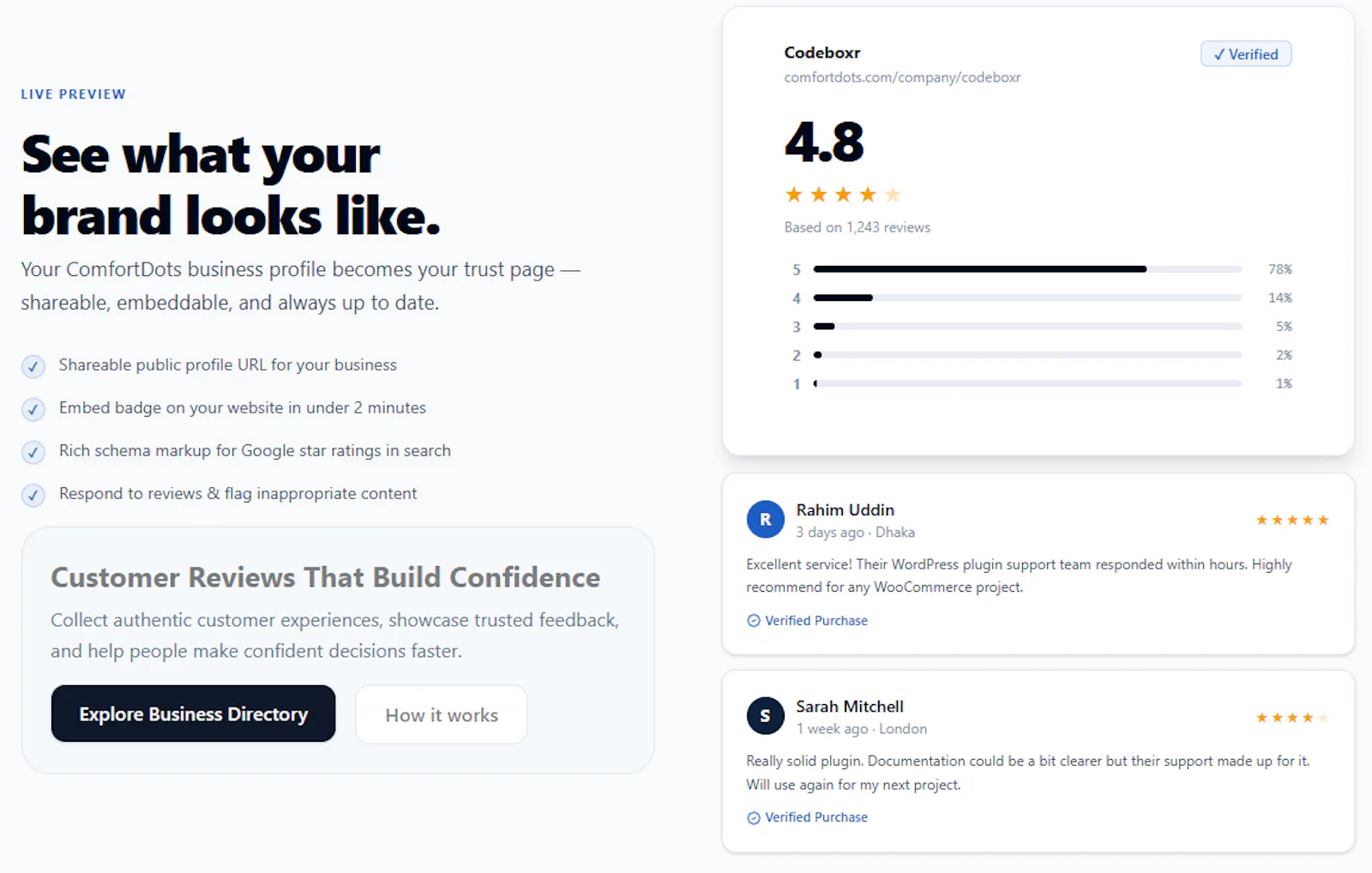 Comfortdots screenshot 2