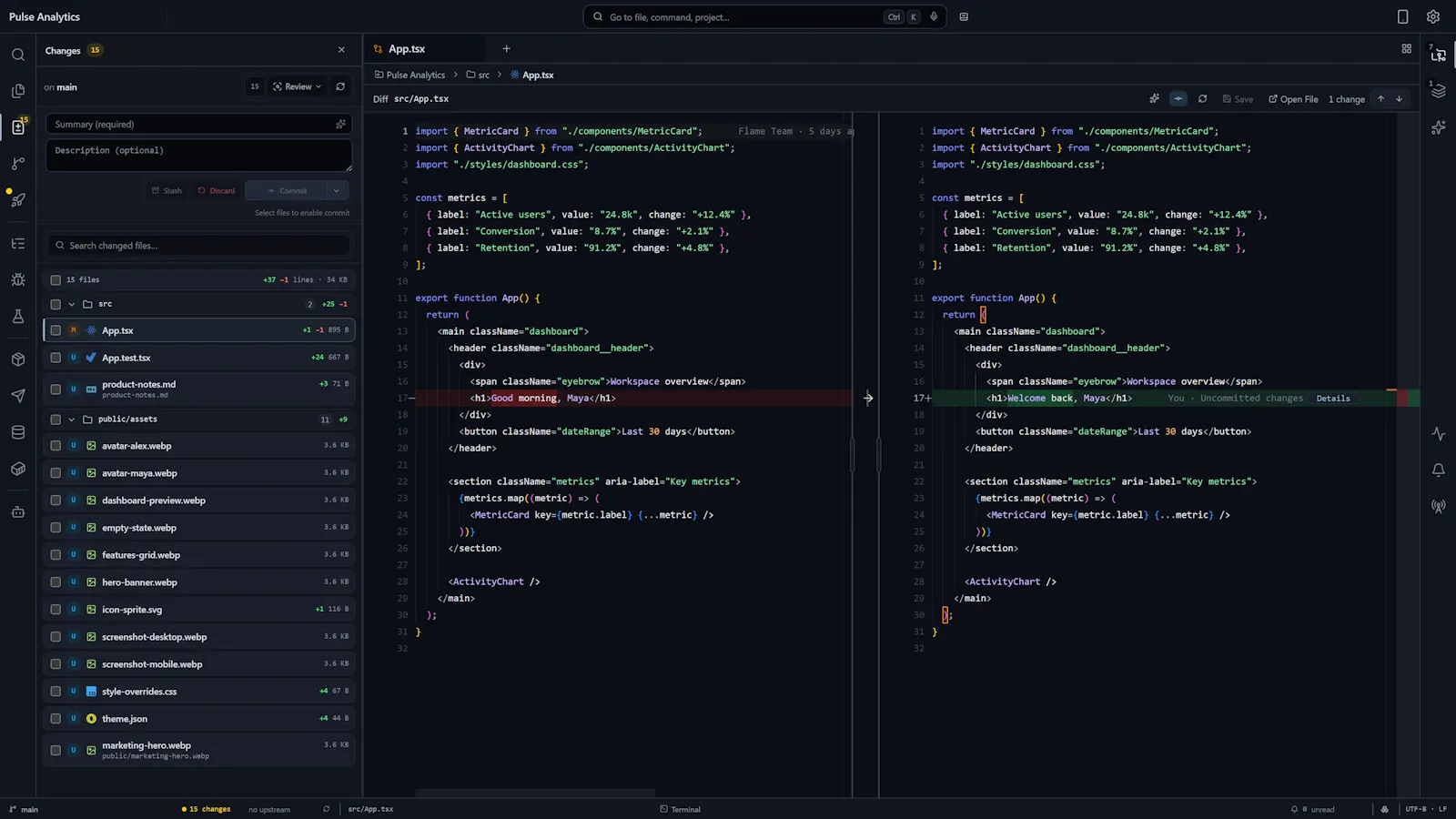 Flame IDE screenshot 4