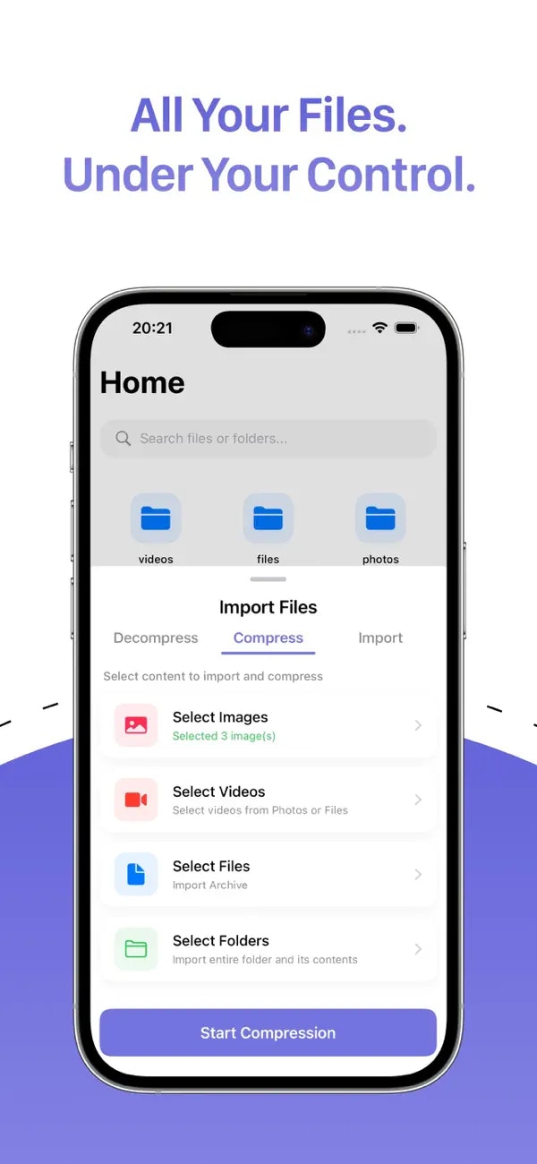 SmartZip Pro: ZIP, RAR & 7Z - Screenshot 2 showing product features and functionality
