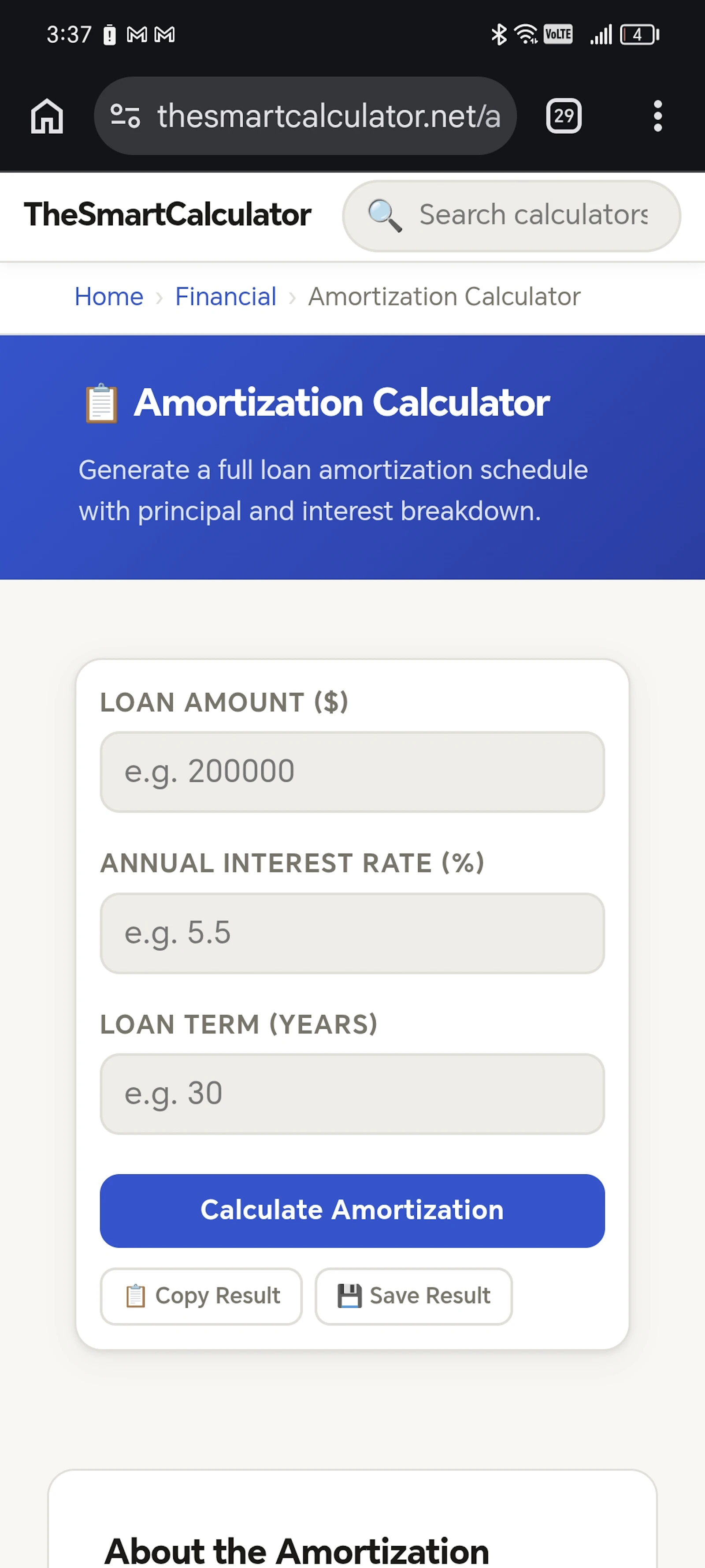 TheSmartCalculator screenshot 4