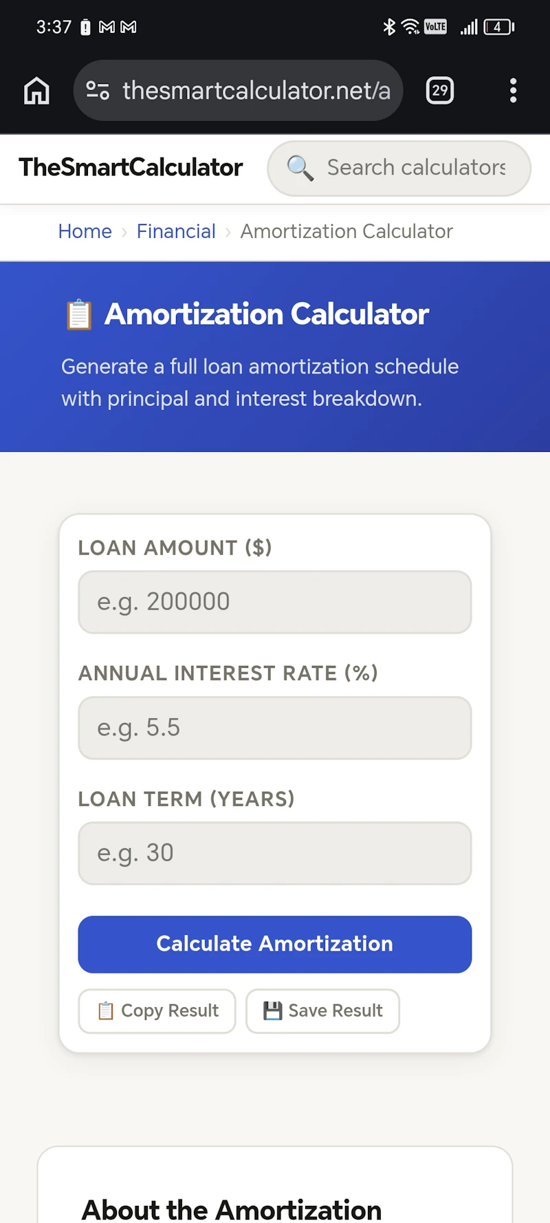 TheSmartCalculator screenshot 4