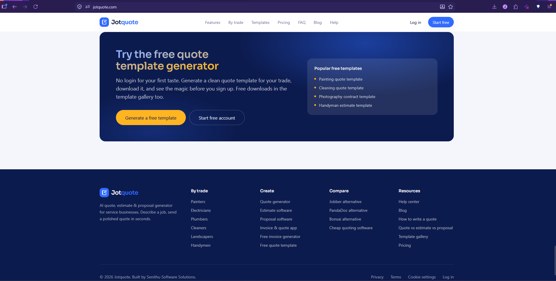 Jotquote gallery image