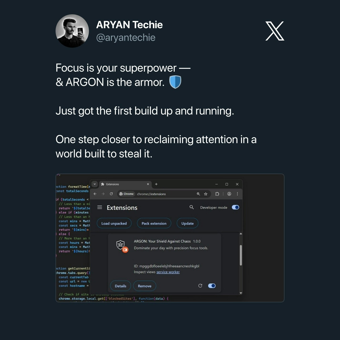 Média ARGON - Une extension de productivité pour vous a concentré. 1