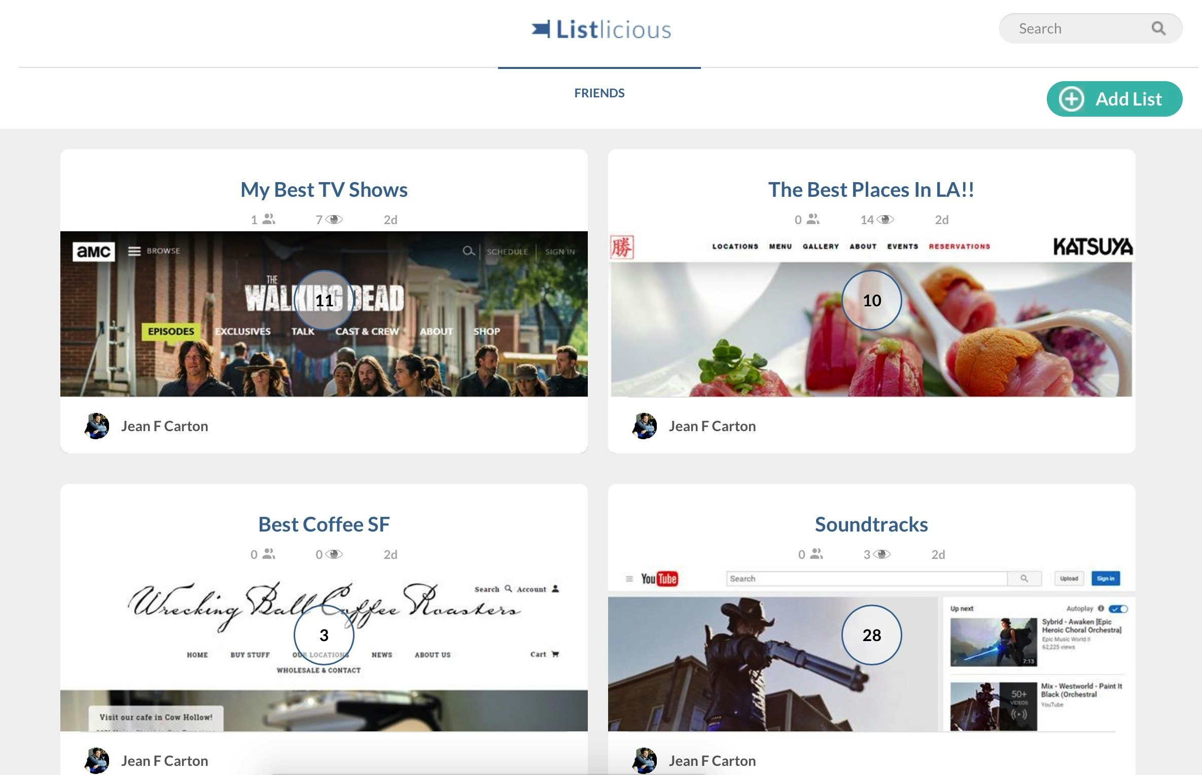 Listlicious gallery image