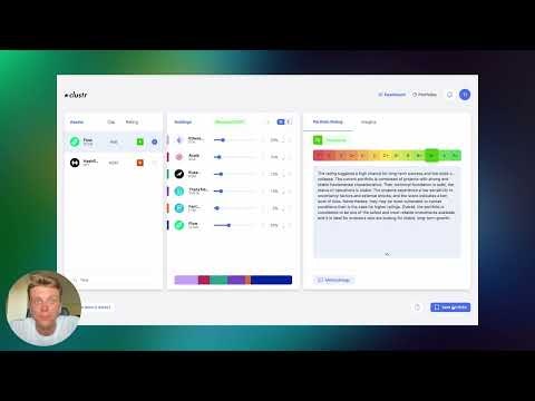 startuptile Clustr-The reality check for your crypto portfolio