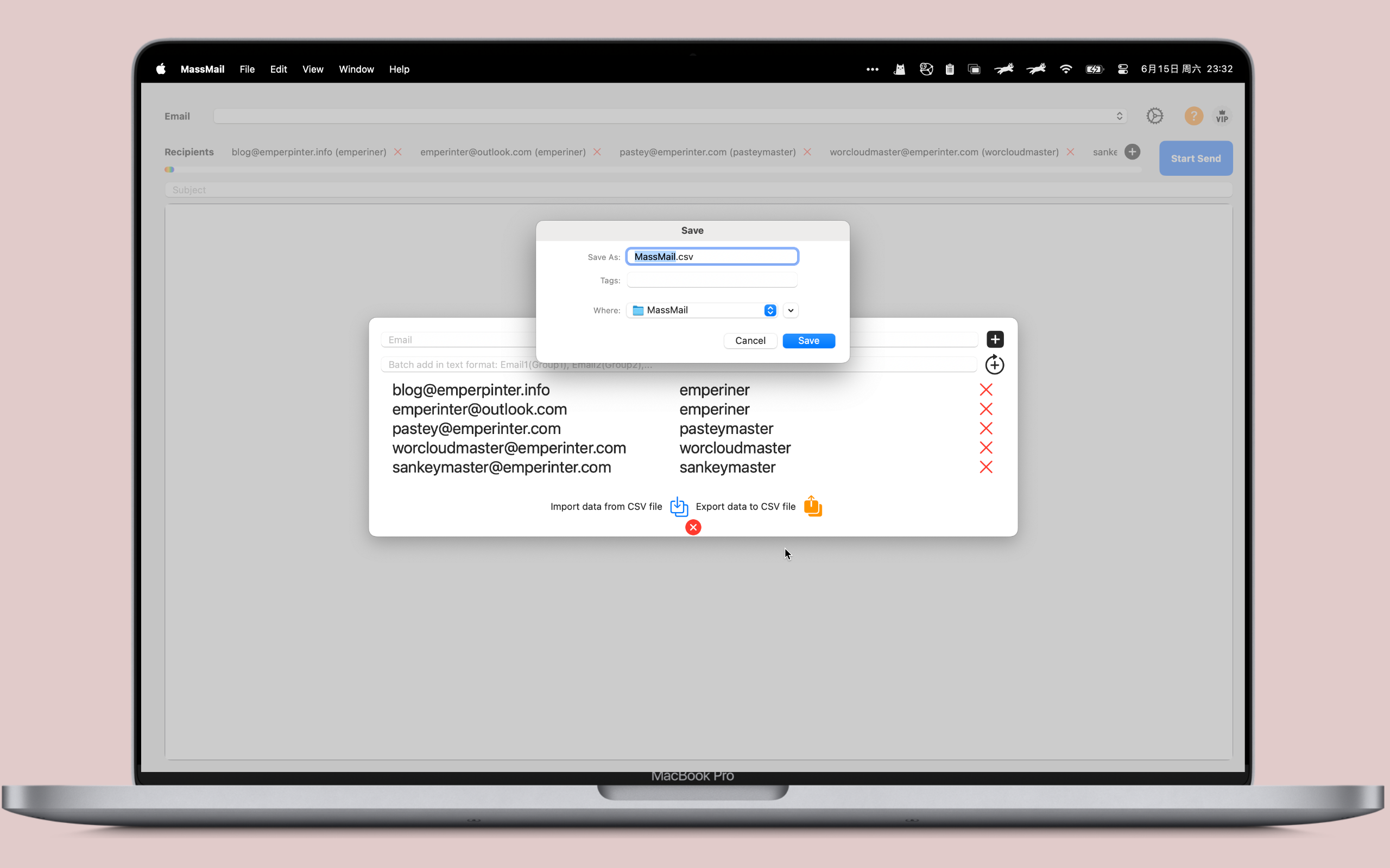 MassMail gallery image