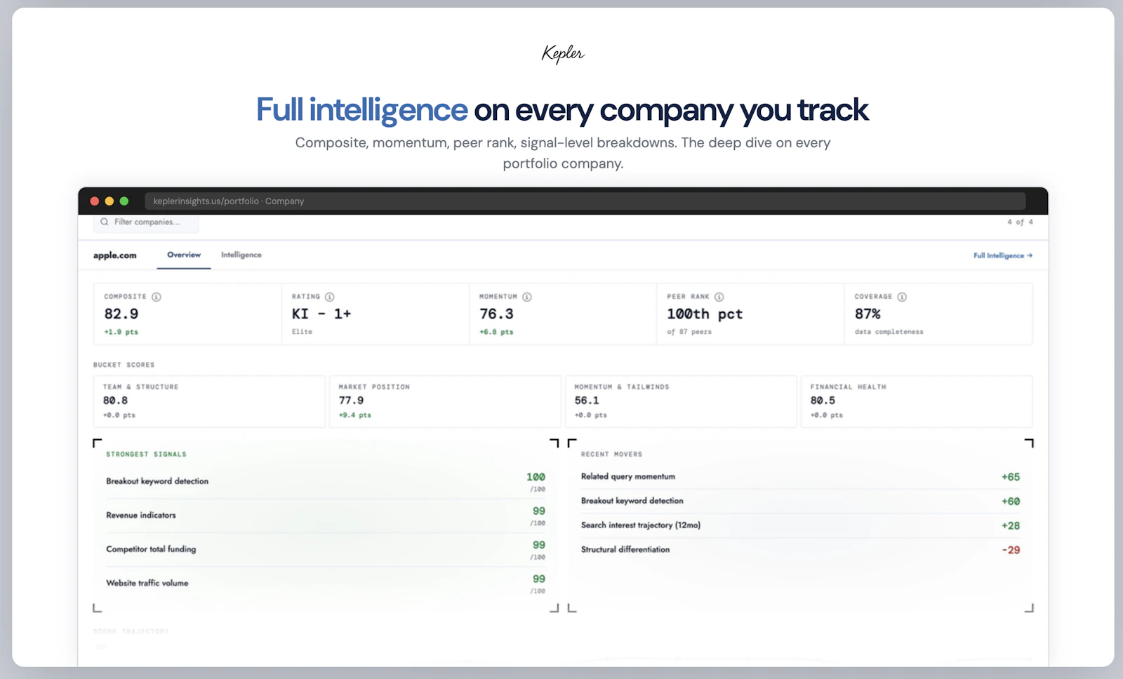 Kepler Insights screenshot 6