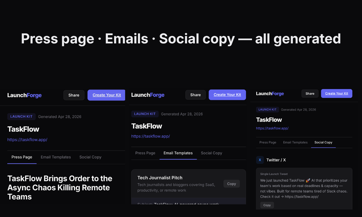 LaunchForge gallery image