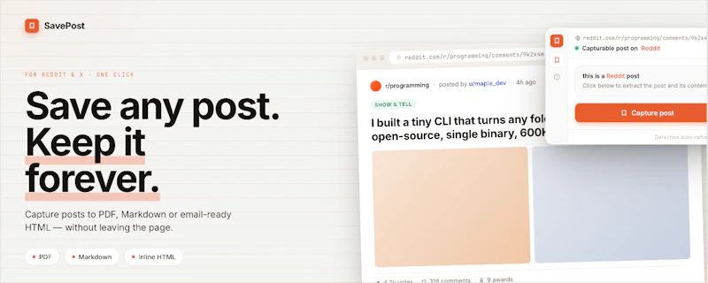 SavePost screenshot 1