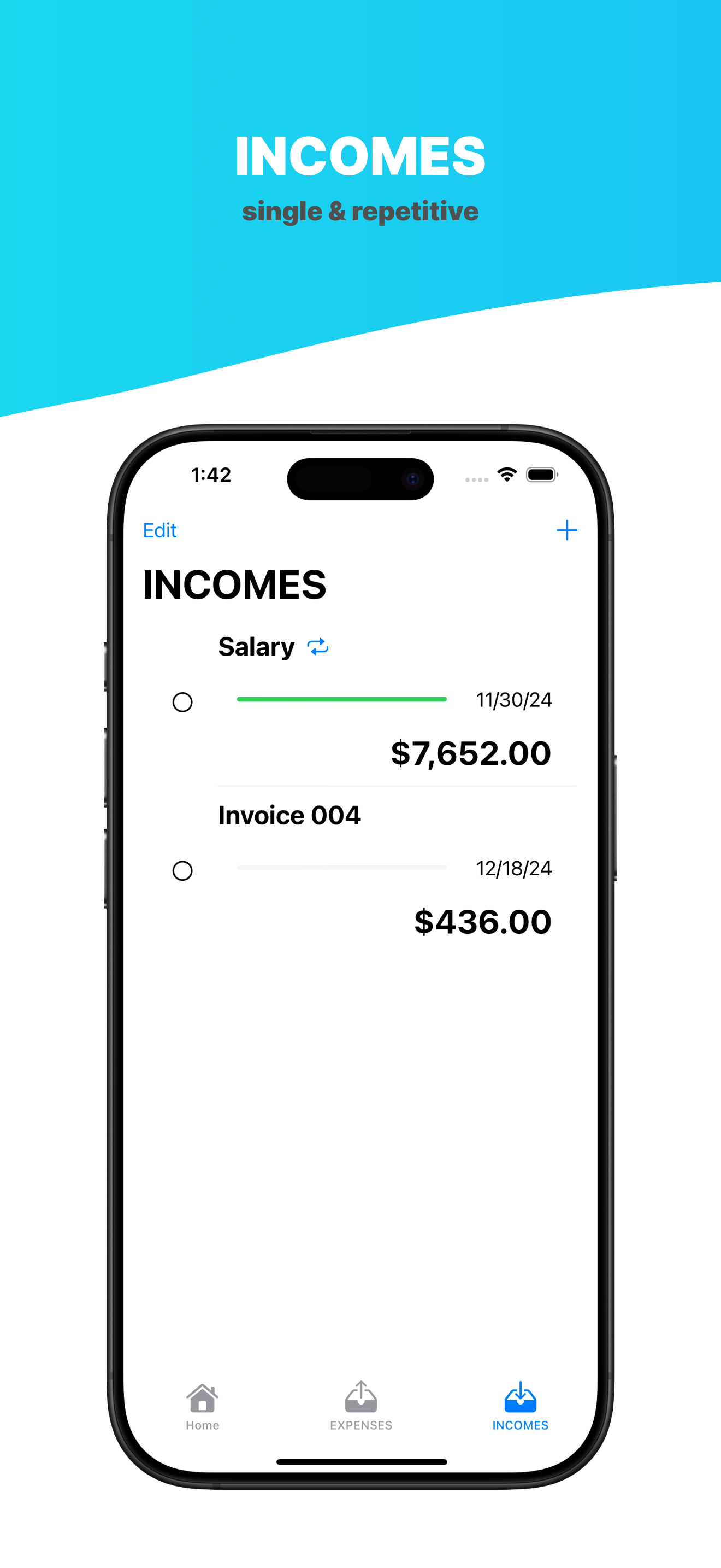 MoneyView iOS приложение - Следите за своими доходами и расходами с этим приложением для iOS медиа 4