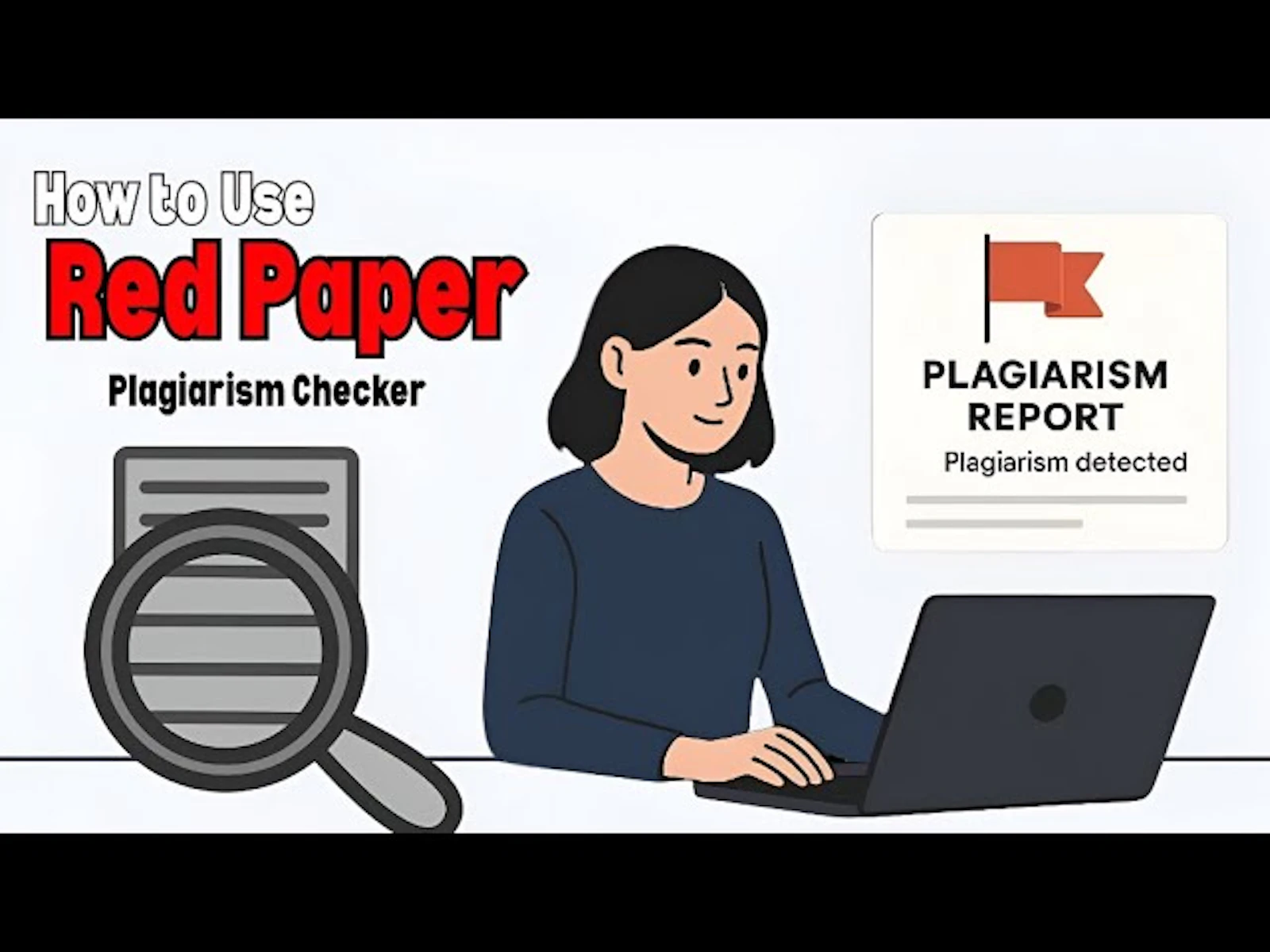 RED PAPER PLAGIARISM CHECKER screenshot 1 (video preview)