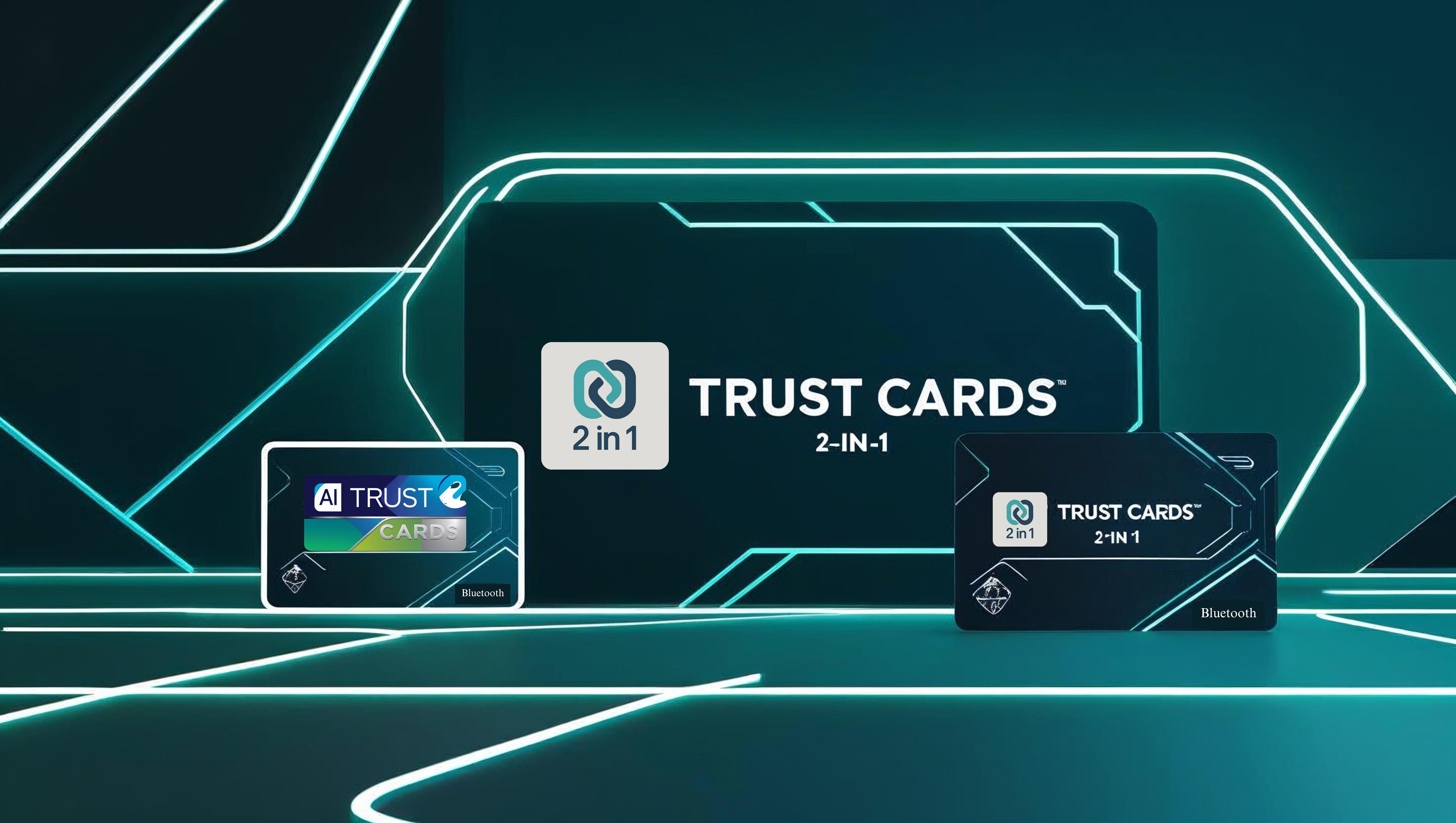 Trust Cards 2-in-1 AI-powered 50B cards gallery image
