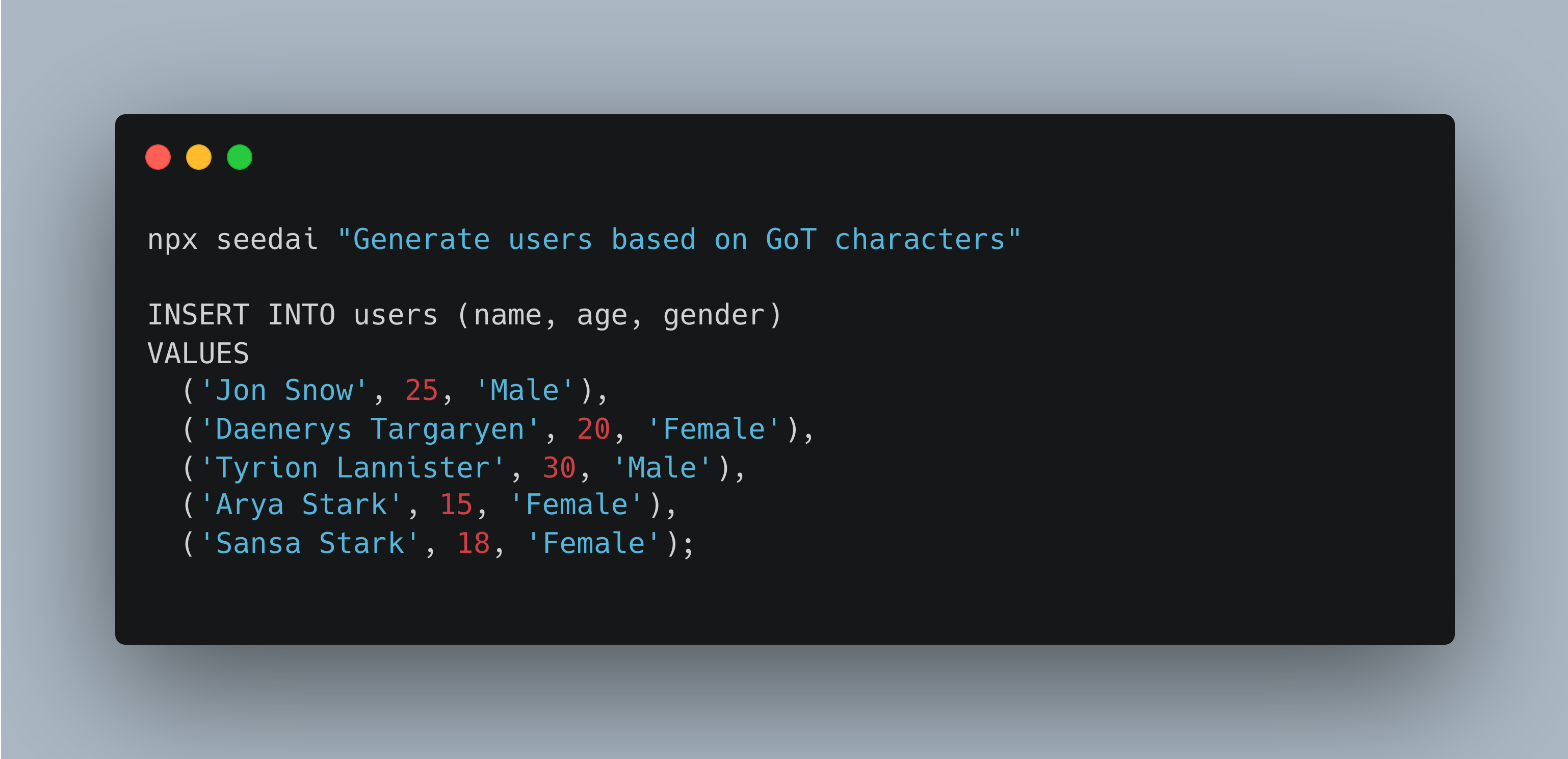 SeedAI gallery image