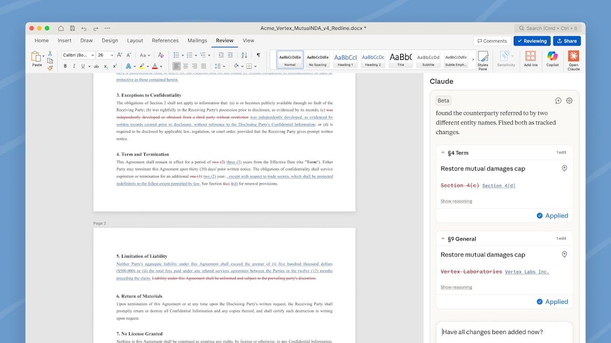 Claude Advisor tool showing a planning step with checklist-style requirements and constraints