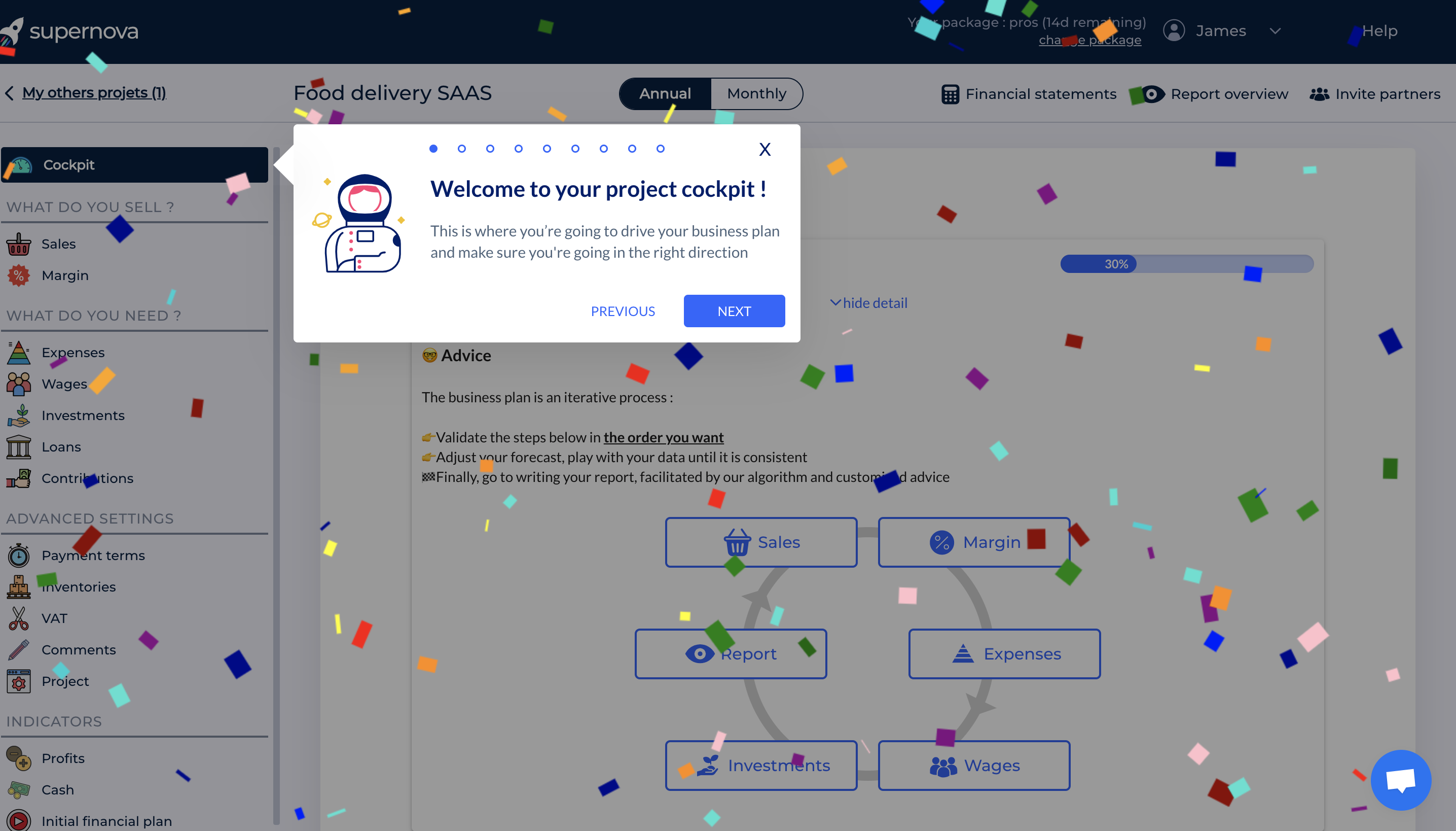 Supernova - Build your business plan in an easy and delightfull way ! media 3