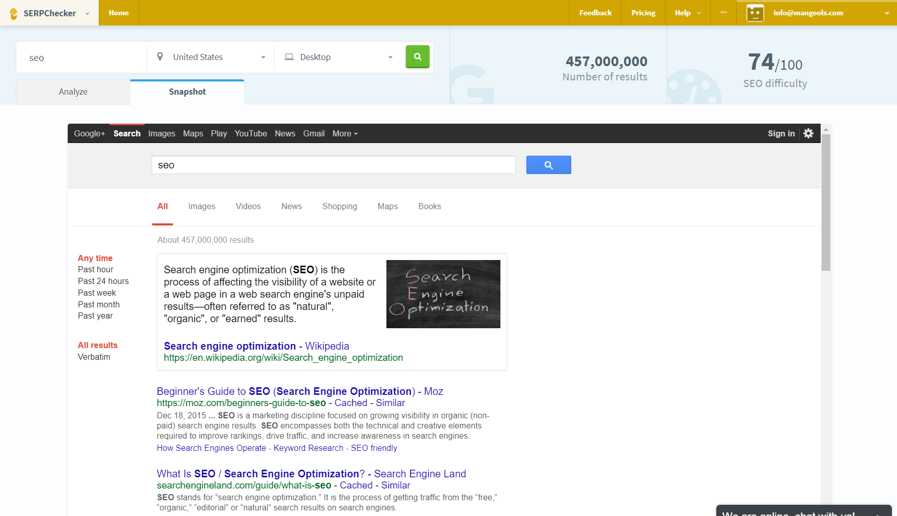 SERPChecker gallery image