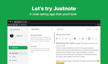 Justnote gallery image