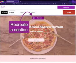 DIY Websites AI Website Builder gallery image