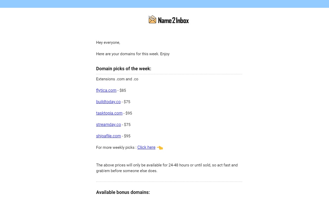 Name2Inbox gallery image