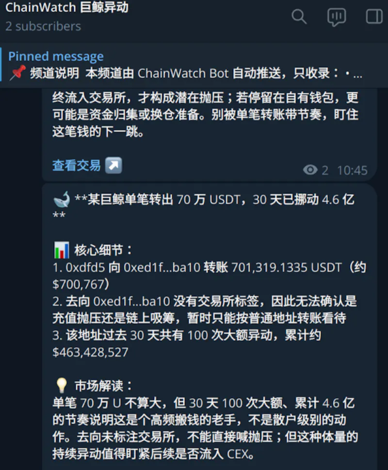 ChainWatch screenshot 3