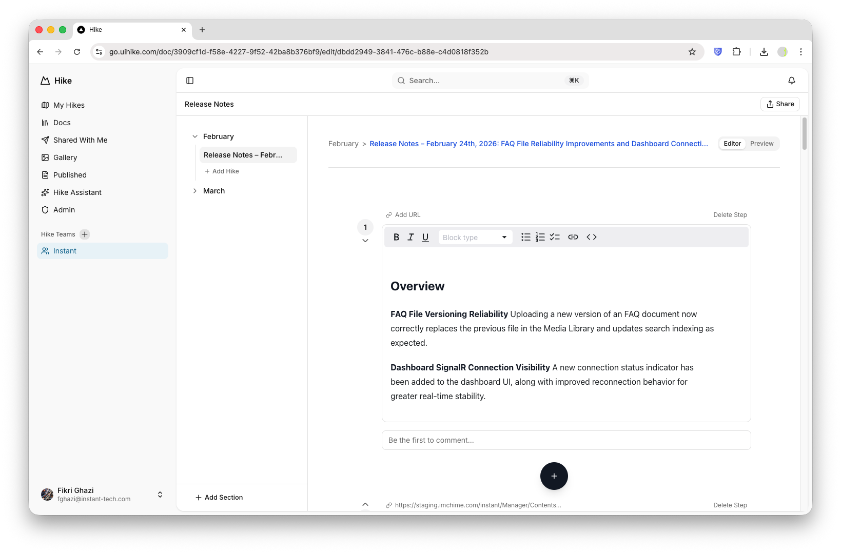 Hike — Show how anything works media 4
