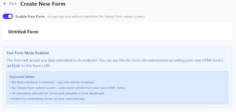 SimplyForm gallery image