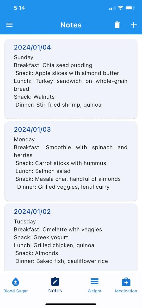 Diabetes Sugar Tracker media 4