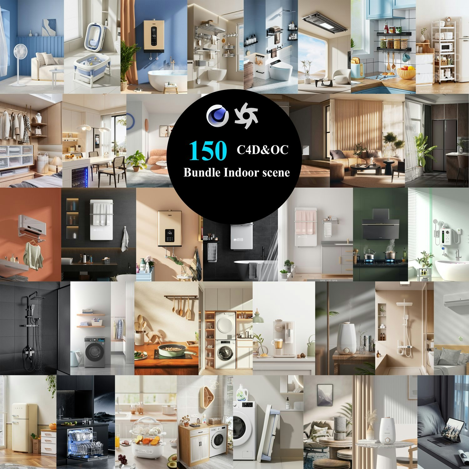 C4d Octane and Redshift project files   gallery image