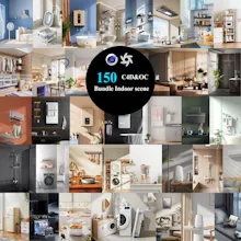 C4d Octane and Redshift project files gallery image