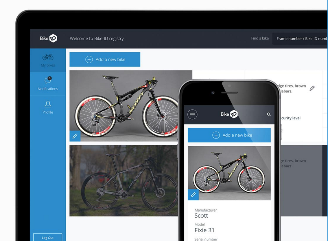 BikeID The most advanced microtags bicycle registry in the world Product Hunt