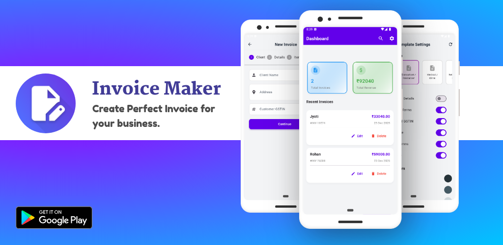 Invoice Maker Offline: Billing, Anywhere gallery image