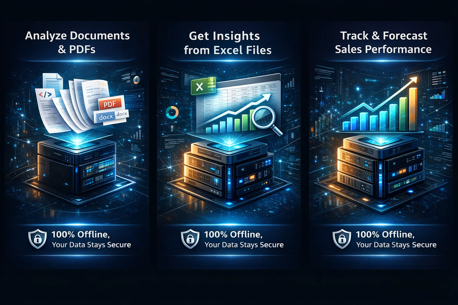 Offline AI ML product 대표 미리보기