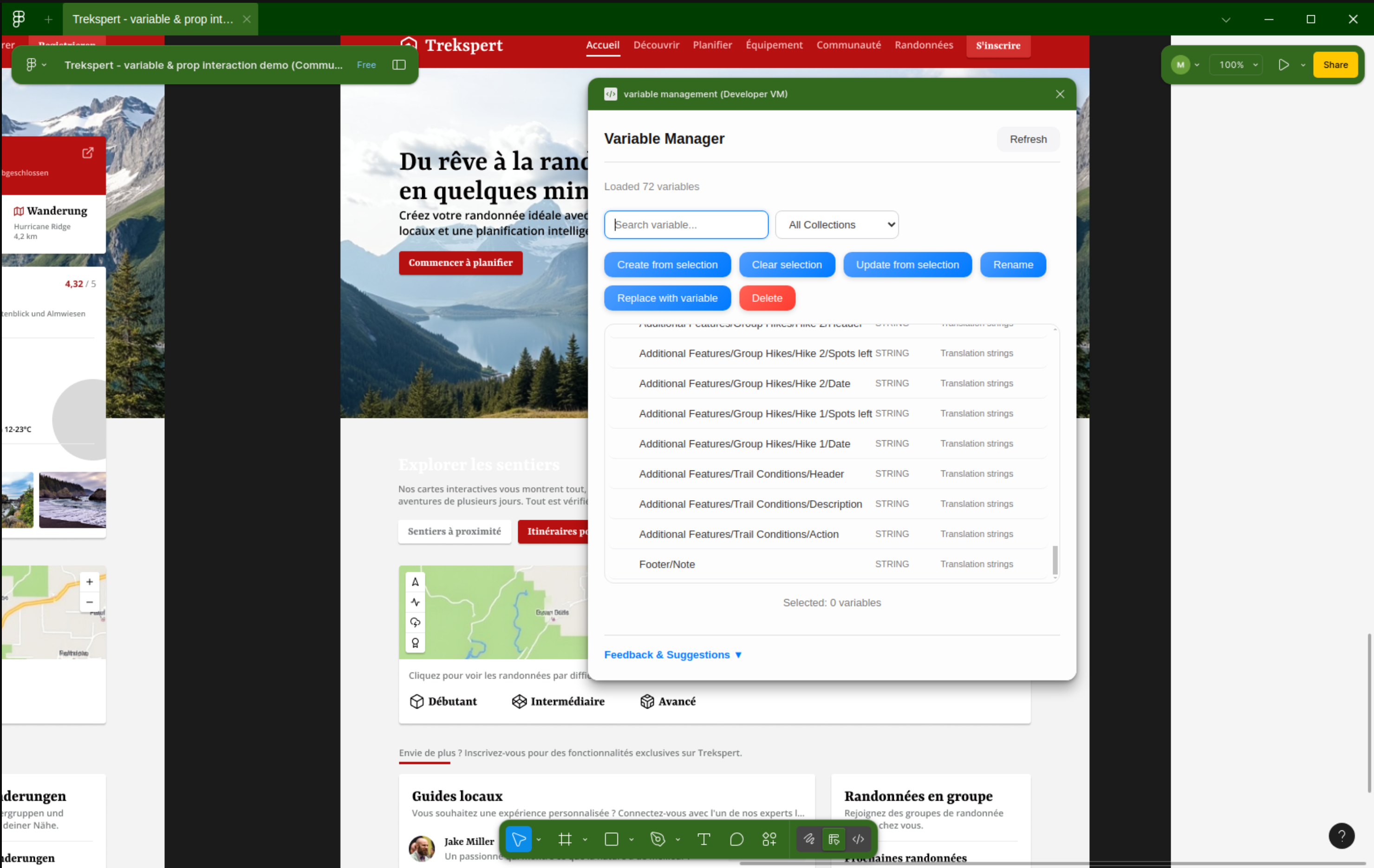 Média Figma Variables Manager - Variables Manager - Un plugin pour rechercher, renommer et nettoyer 1