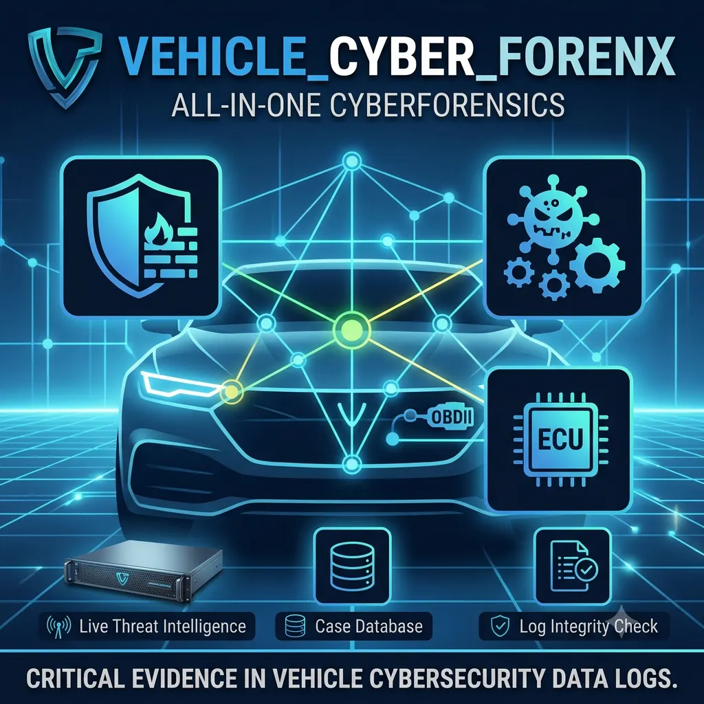 Vehicle Cyber ForenX Tool