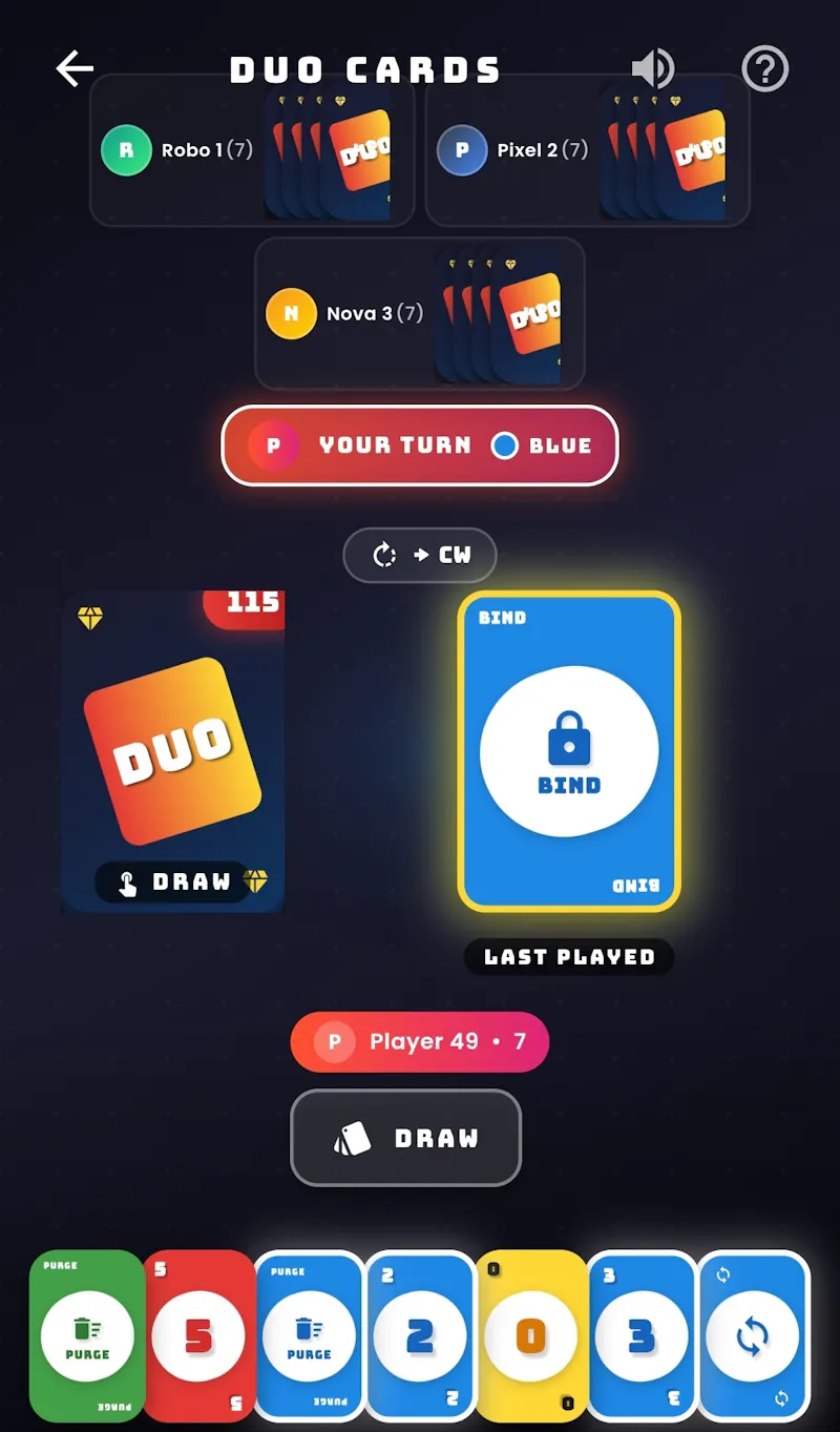 Duo Cards: Crazy 8s & Mau Mau screenshot 2
