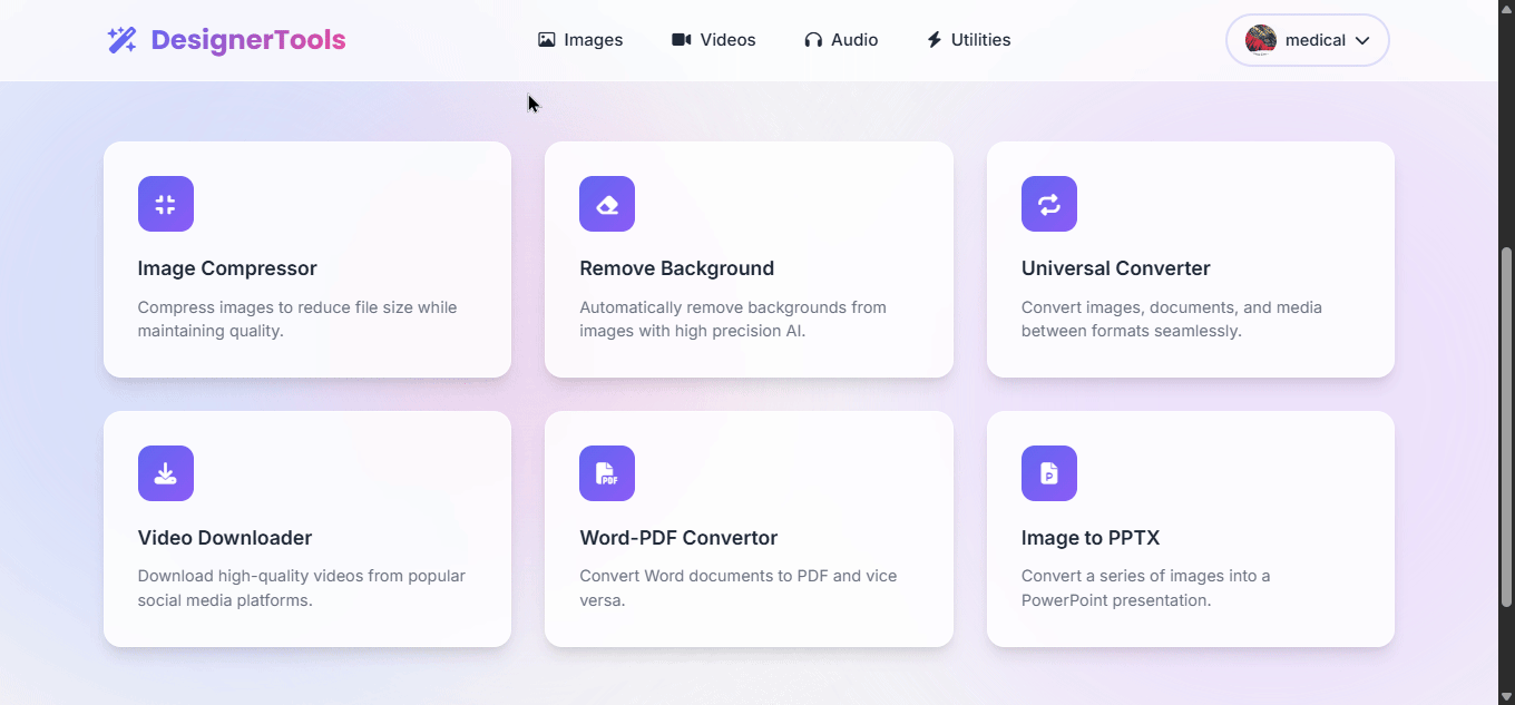 Designer-tools: Free All-in-One logo