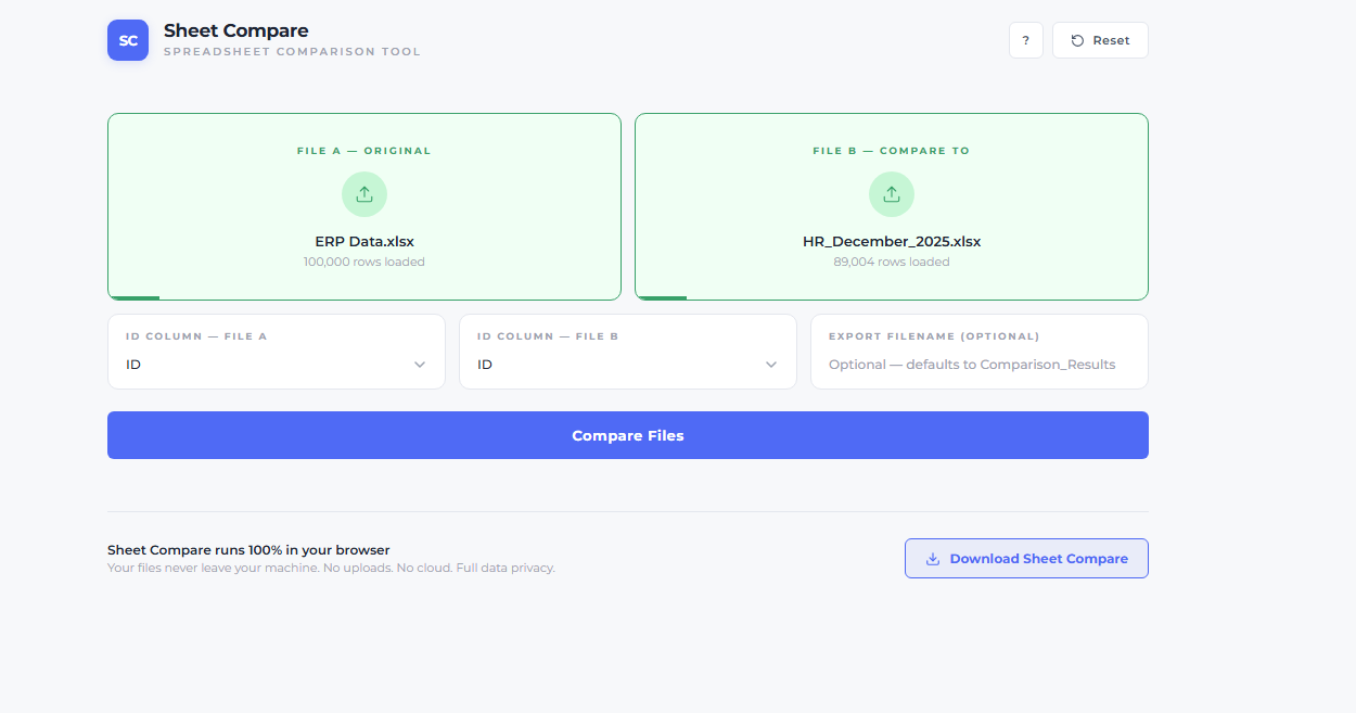 Compare Tool gallery image